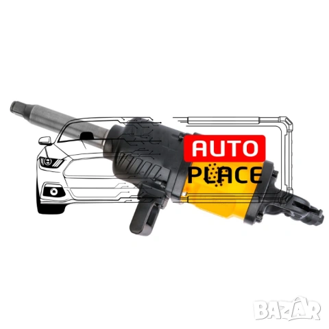 Пневматичен ударен гайковерт с дълъг шпиндел 1″ 4000 Nm JCB, снимка 6 - Други инструменти - 54049048