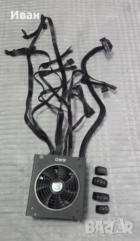 Evga GQ 650w Gold полу модулно