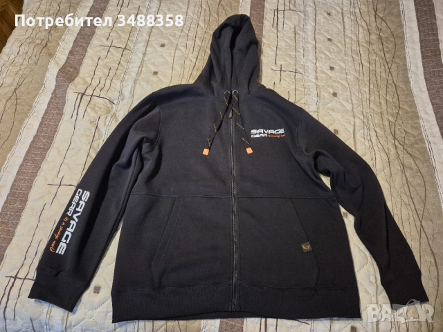 Суичър    Savage Gear Urban Zip Hoodie 