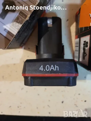 Батерия Parkside 12 волта 4 амперчаса Xteam , снимка 4 - Винтоверти - 49068733