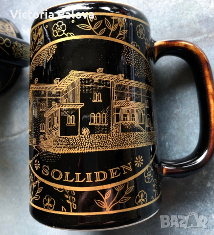 Колекционерска чаша  RÖRSTRAND ARSKRUS vintage чаша за бира , снимка 6 - Антикварни и старинни предмети - 44925349