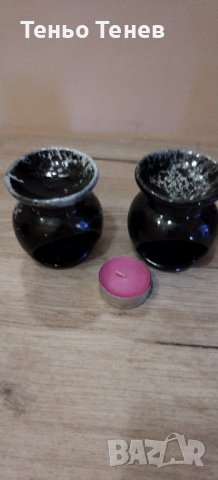 Поставка за чаена свещ, снимка 2 - Декорация за дома - 37912371