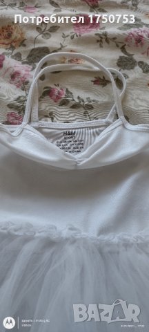  Рокля H&M с крилца за фотосесия или парти, снимка 4 - Детски рокли и поли - 36709299