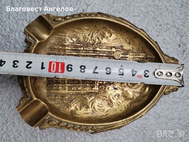 Бронзов пепелник , снимка 5 - Колекции - 42397961