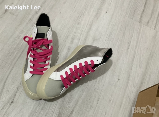 Сребристи кецове, снимка 3 - Кецове - 52327251