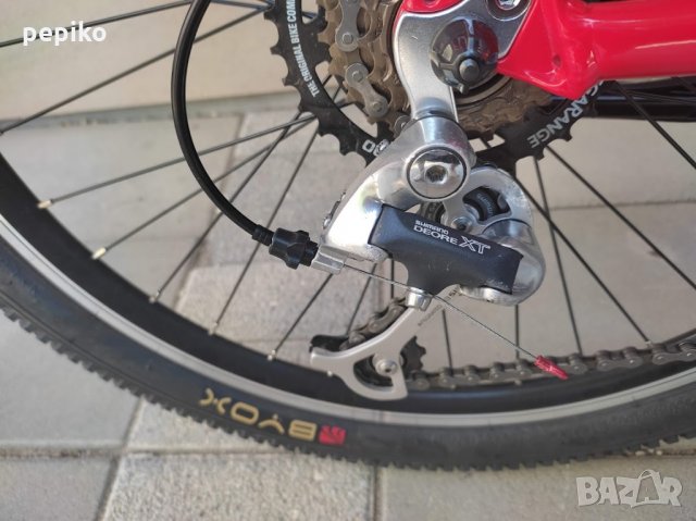 Продавам колела внос от Германия оригинален юношески велосипед FORCE FORCYS 24 цола SHIMANO DEORE XT, снимка 4 - Велосипеди - 33855676