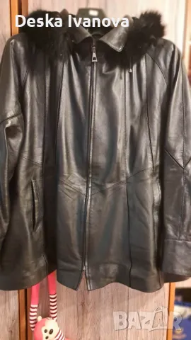 Дамско Кожено яке, снимка 1