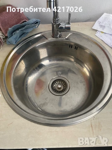 Кръгла мивка алпака, снимка 4 - Мивки - 50812107