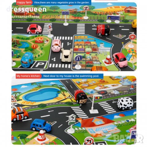 3318 Постелка за игра с писта за колички, снимка 18 - Други - 37485497