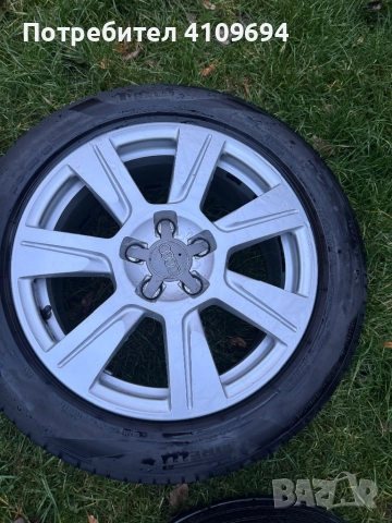 Гуми с джанти 17” Audi 5х112, снимка 4 - Гуми и джанти - 52798417