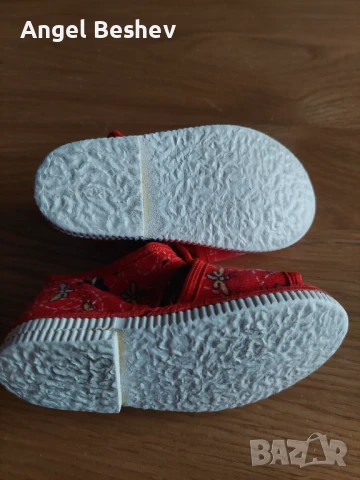 Бебешки пантофи тип сандал, номер 22-23, снимка 5 - Бебешки обувки - 51274287