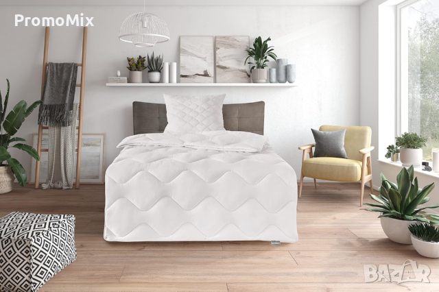 Спален комплект олекотена завивка и възглавница Badenia Traumnacht 03831469149 155х220см 80х80см, снимка 2 - Олекотени завивки и одеяла - 44514135