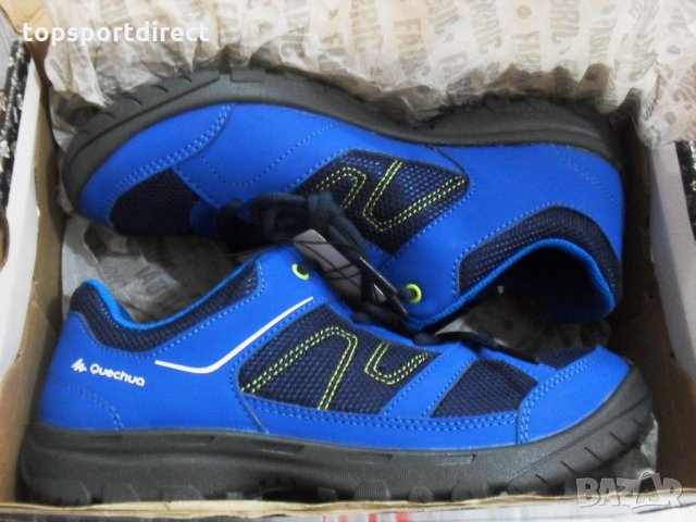 Туристически ДАМСКИ ОБУВКИ ЗА ПРЕХОДИ QUECHUA-СИНИ внос Франция., снимка 7 - Дамски ежедневни обувки - 27698724