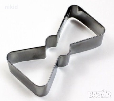 Папионка пандела метална форма резец за сладки бисквитки мъфини кексчета фондан украса