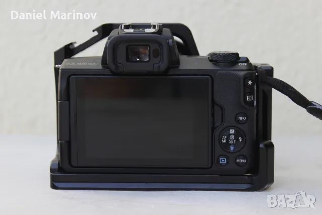 Canon m50 mark ii + фотографски комплект , снимка 4 - Обективи и филтри - 55781611