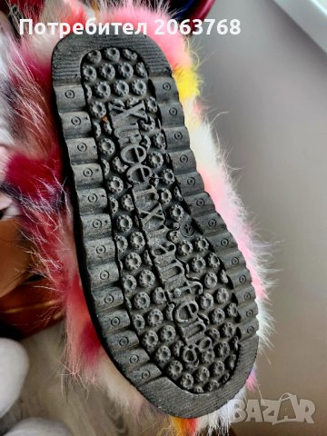 Боти от естествен косъм, снимка 7 - Дамски боти - 42674158