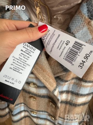 Дамско палто DANINI, снимка 10 - Палта, манта - 52789697