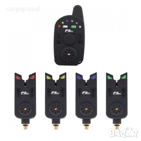 Сигнализатори с централа 3+1 FL JY, снимка 2 - Такъми - 42725489