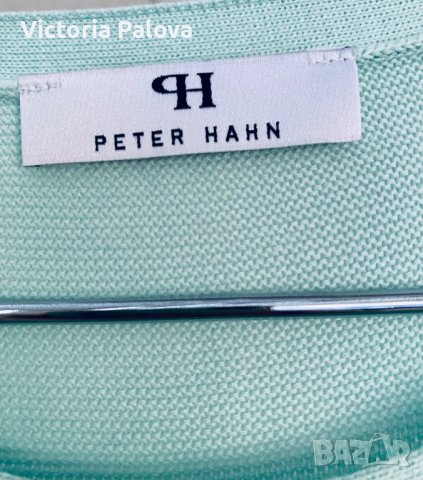 Прекрасна блуза PETER HAHN цвят мента, снимка 4 - Блузи с дълъг ръкав и пуловери - 39757996