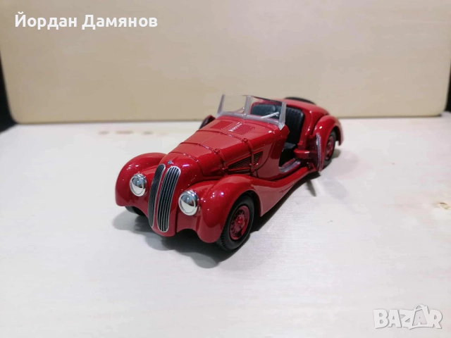 БМВ 328 в мащаб 1:34 , снимка 2 - Колекции - 51852230