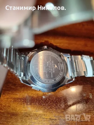 Мъжки използван часовник Casio Oceanus OCW-G2000-1AJF GPS,Bluetooth,Sapphire Cristal., снимка 7 - Мъжки - 55879528