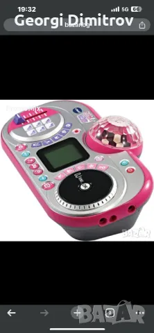 Музикално студио, детски микрофон със стойка DJ пулт караоке музика