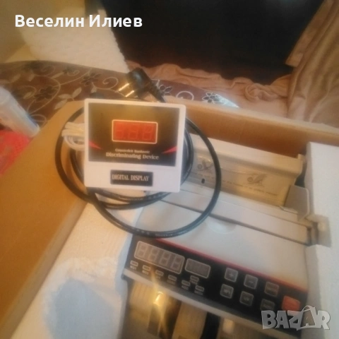 Машина за броене на пари, снимка 5 - Друго търговско оборудване - 53179303