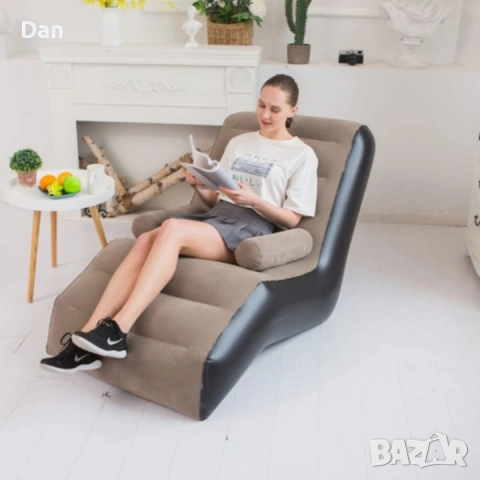Надуваем диван/шезлонг, снимка 4 - Надуваеми легла - 53167832