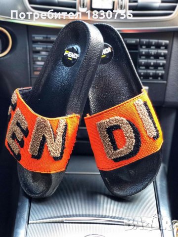 Дамски чехли Valentino Fendi Gucci