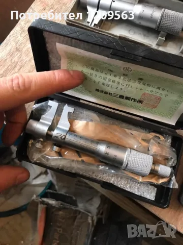 микрометри вътромери митутойо 0-25мм , снимка 10 - Други инструменти - 49755803