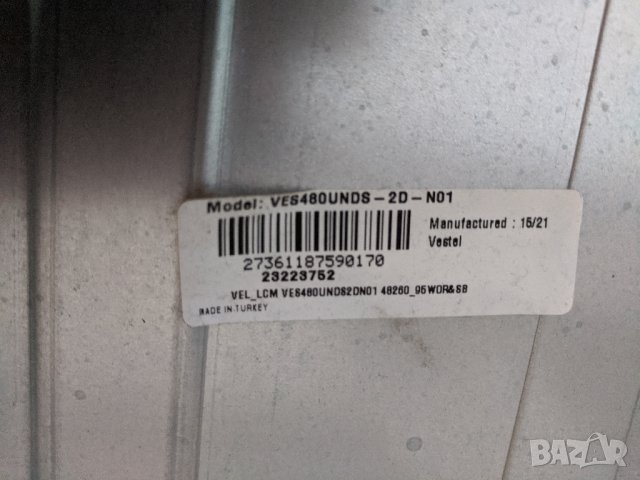 HITACHI 48HBT62U-17MB95M-17IPS71-13VNB_S60TMB44LV0.0, снимка 8 - Части и Платки - 29225373