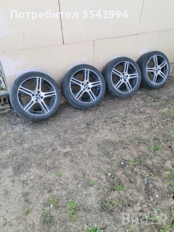 Алуминиеви джанти с гуми, снимка 2 - Гуми и джанти - 54308764