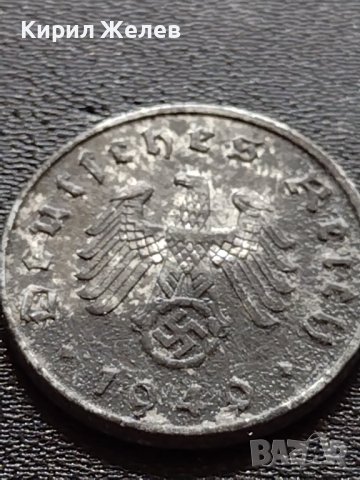 Две монети 1 райхспфенинг 1937г. / 5 райхспфенинг 1940г. Трети райх с СХВАСТИКА редки 28602, снимка 13 - Нумизматика и бонистика - 40650498
