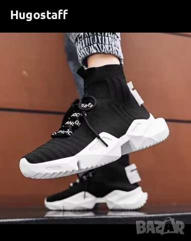 Нови Черни Маратонки Кецове номер 46, снимка 9 - Маратонки - 51378874