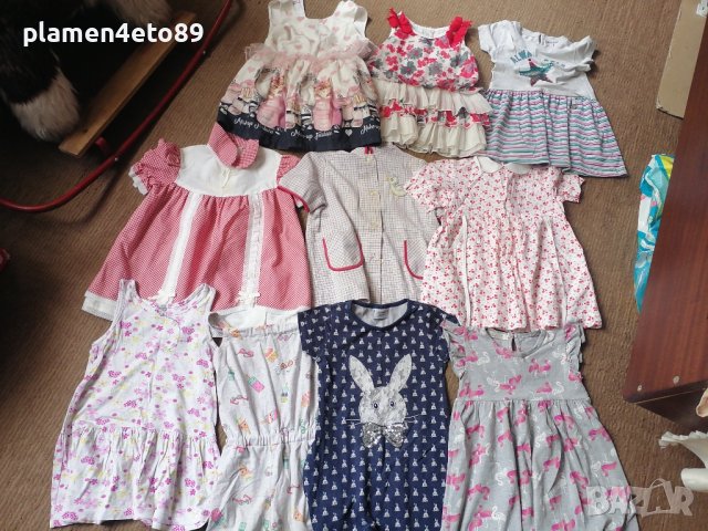 Рокли 98/104 , снимка 2 - Бебешки рокли - 40575322