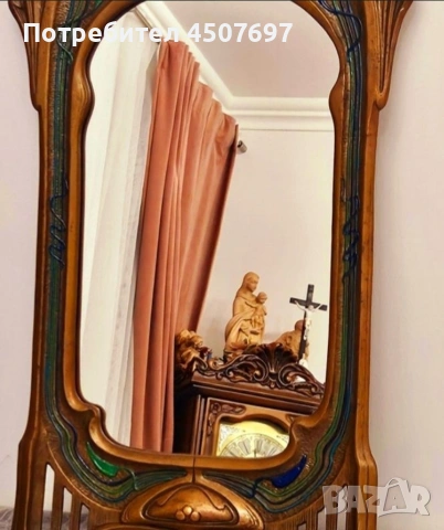 Огледало в стил Арт Нуво Виена около 1900г.
, снимка 4 - Антикварни и старинни предмети - 53155007