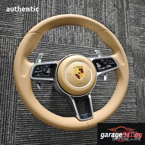 Кожен Волан Порше Porsche GT3 911 Cayenne Cayman Panamera Carrera Boxter 991 997, снимка 2 - Части - 46740256