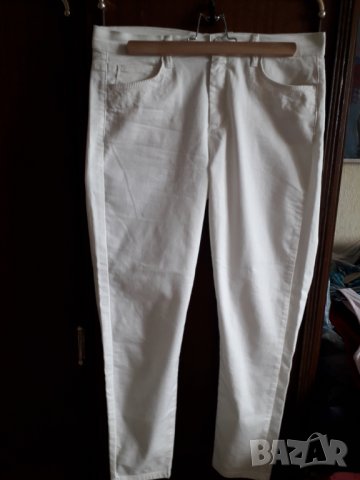 Дамски бял панталон памучен Wikiki нов, снимка 3 - Панталони - 29869959