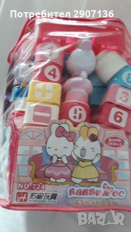 КОНСТРУКТОР С КОТЕНЦЕТО "КИТИ" С 40 ЧАСТИ 