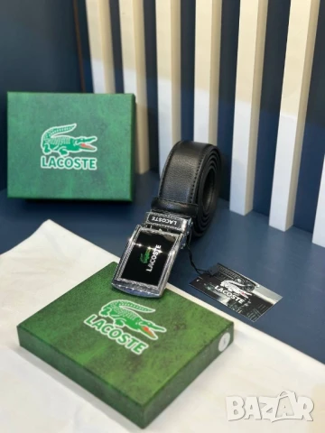 колани от естествена кожа в кутия tommy hilfiger hugo boss lacoste emporio armani calvin klein , снимка 8 - Колани - 50573049