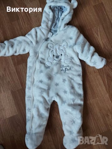 Страхотно мекичко космонавтче с мечо пух, снимка 3 - Бебешки гащеризони - 39834705