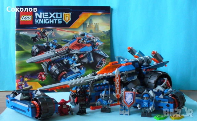 LEGO Nexo knights 70321, 70315, 70312 и 70348, снимка 6 - Конструктори - 54001094