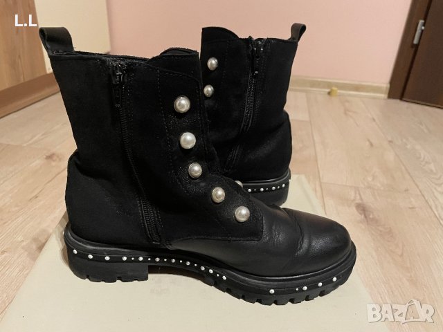 Дамски боти естествена кожа, снимка 2 - Дамски боти - 38735741