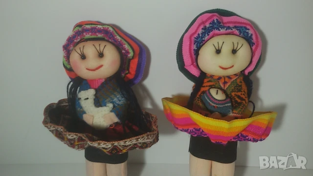 Две кукли, държащи агънце и бебе, снимка 9 - Кукли - 51424819