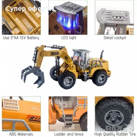 Фадрома с дистанционно управление, снимка 3 - Електрически играчки - 48688399