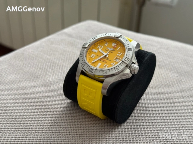 Като Нов Breitling Avenger II Seawolf A17331 Automatic, снимка 3 - Мъжки - 50755242