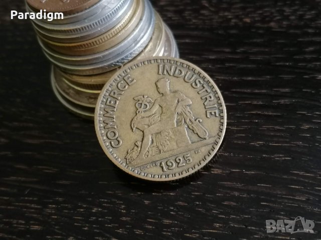 Монета - Франция - 2 франка | 1925г., снимка 2 - Нумизматика и бонистика - 30651448