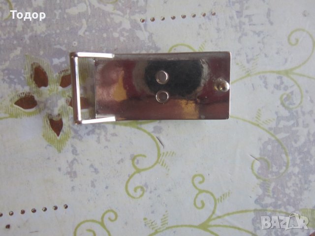 Бронзова тока за колан катарама , снимка 4 - Колани - 33816806