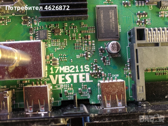 TELEFUNKEN D43F550B1CW-17MB211S-17IPS62-HV43FHB-N10 //47-6021249 , снимка 8 - Части и Платки - 53026580