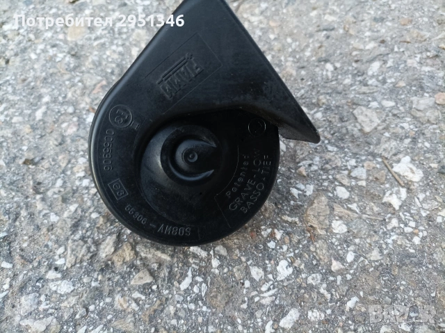 Свирка клаксон Mercedes CLK W209 W203, снимка 2 - Части - 53113334